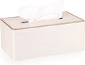 Sumnacon Rectangular Linen Tissue Box Cover by Sumnacon