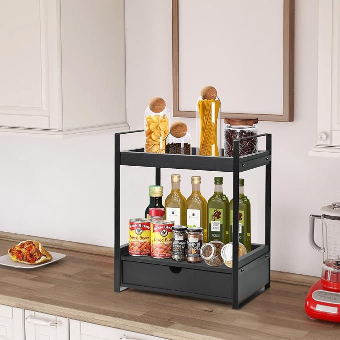 2-Tier Bathroom Organizer Countertop - Image 6