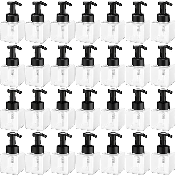 Domensi 24 Pcs Foam Pump Bottle Foaming Soap Dispenser Empty Travel Foaming by Domensi