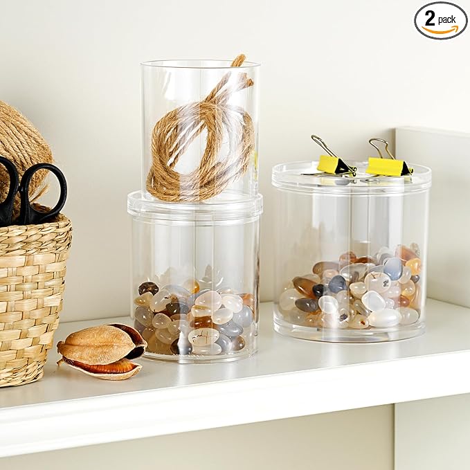 SheeChung 2-Pack Stackable Qtip Holder by SheeChung