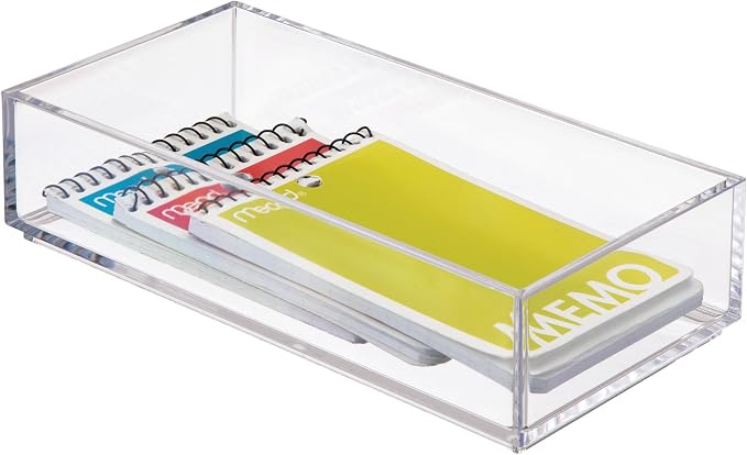 iDesign Clarity Plastic Drawer Organizer - Image 4