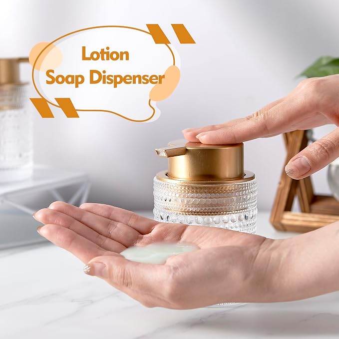 12 Oz Glass Soap Dispenser - Image 4