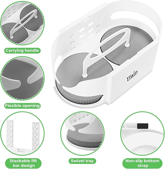 Lazy Susan for Refrigerator Turntable Organizer Combinable Lazy Susan for - Image 2