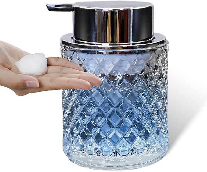 Glass Hand Foaming Soap Dispensers by Cendray