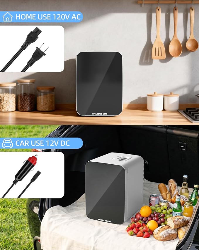 Antarctic Star Compact Mini Fridge, Portable Small Refrigerator - Image 7