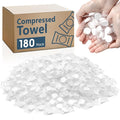 180 PCS Compressed Towel, Mini Compressed Towel Tablets, Disposable Compressed by Unknown