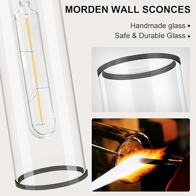 Black Wall Sconces, Wall Sconces Lighting, - Image 2