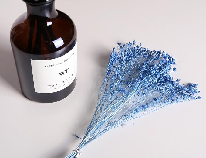WEALD TRIBE Flower Reed Diffuser Set Ocean Mist & Sea Salt Scent - Image 3