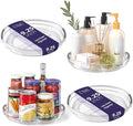 LAMU 4 Pack 9.25in Lazy Susan Organizer, Refrigerator, Table Top, Pantry by YourHome-OrganizationHelper