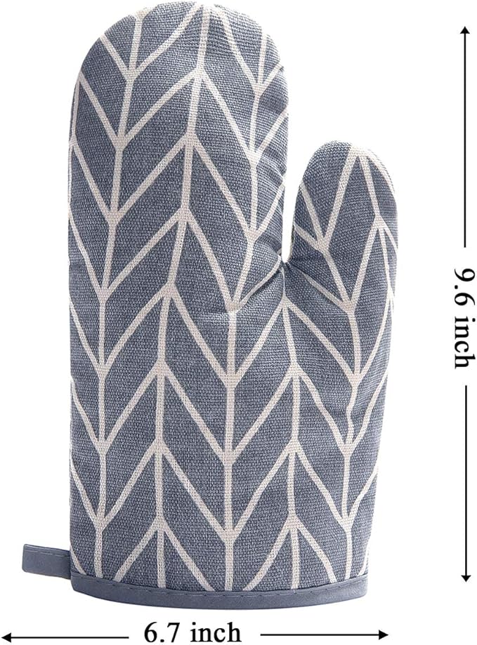 Oven Mitts and Potholders BBQ Gloves-Oven Mitts and Pot Holders Sets - Image 4