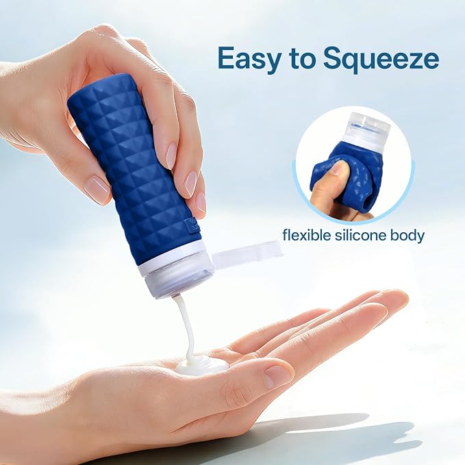 Travel Bottles for Toiletries, TSA Approved Travel Size Containers, Leak Proof - Image 5