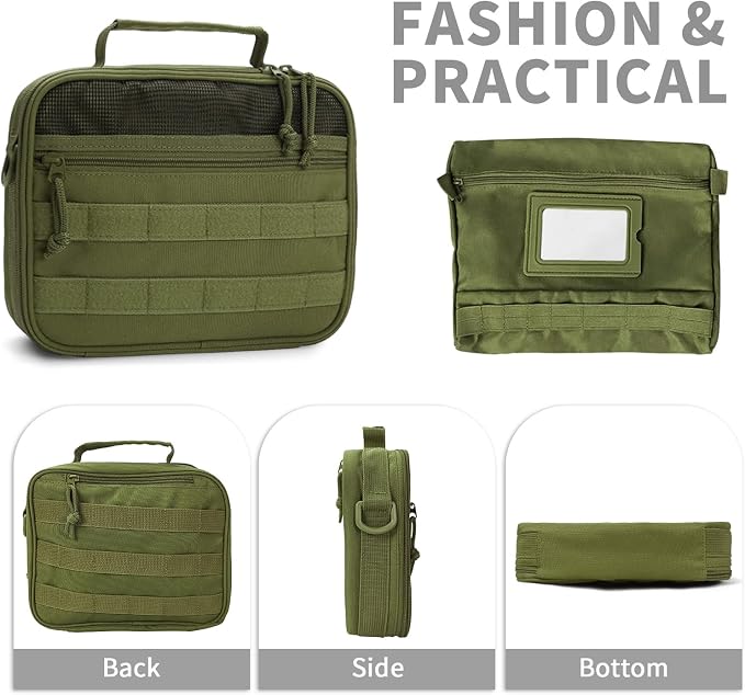 SMONT Toiletry Bag for Men Travel Toiletry Organizer Dopp Kit Organizer - Image 8