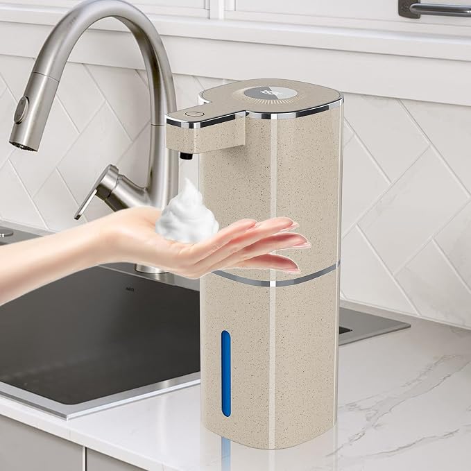 Automatic Liquid Soap Dispenser, Touchless Rechargeable Hand Soap Dispenser - Image 2