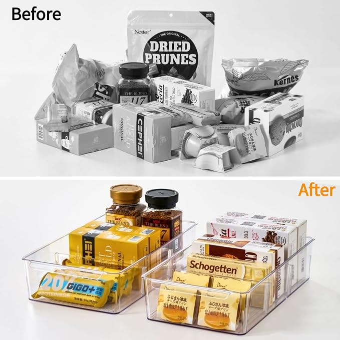 vacane Plastic Pantry Organization and Storage Bins - Image 7