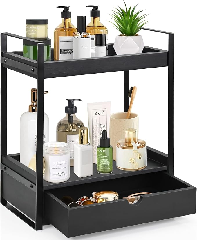 2-Tier Bathroom Organizer Countertop by Ukonvi