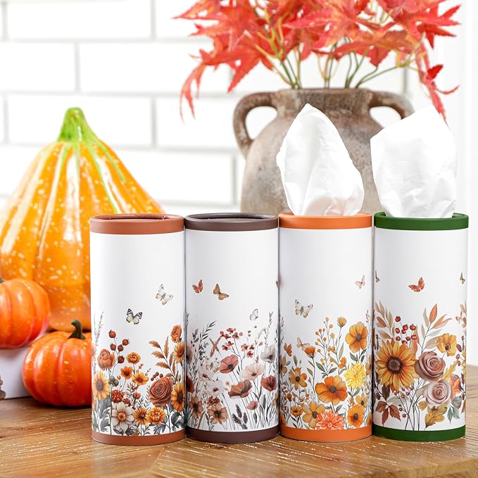 12 Pack Spring Floral Tissue Boxes - Image 6