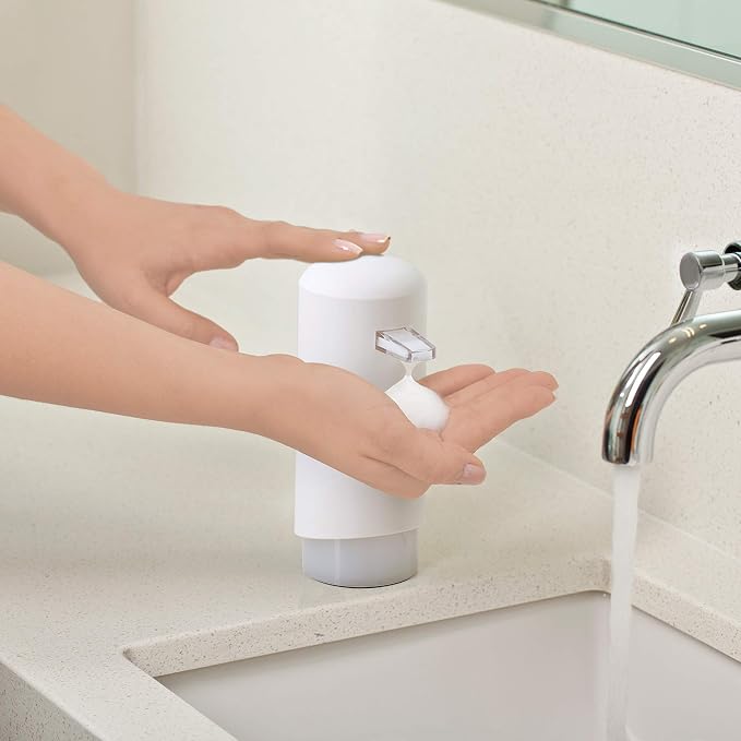 Better Living Products 70250, Matte White Foam soap dispenser, No Size - Image 4