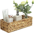Water Hyacinth Basket for Toilet Paper, Wicker Baskets for Storage Bathroom by ORDELITE