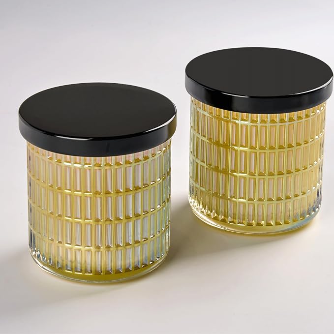 Qtip Holder for Bathroom set of 2, Bathroom Canisters for Cotton Balls - Image 7