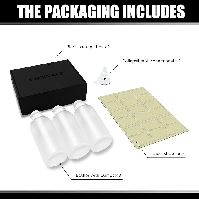 Shampoo Bottles Refillable - Image 6