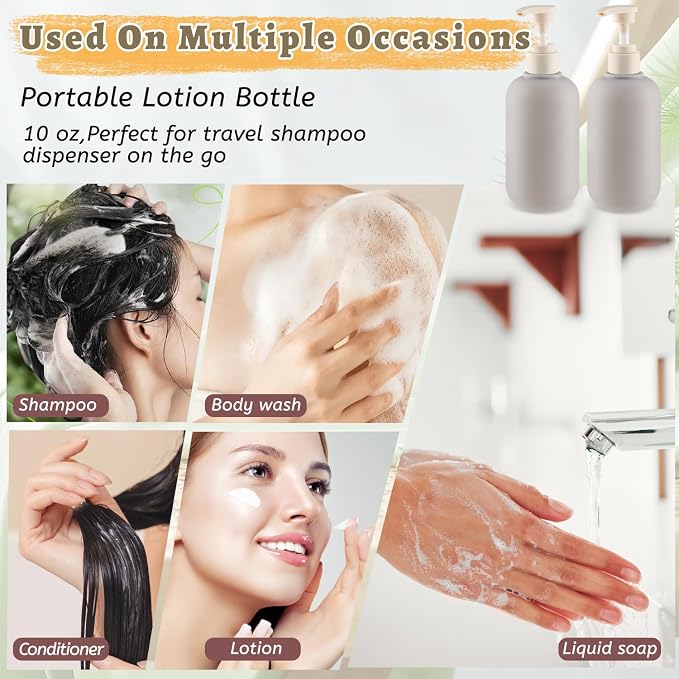 6 Pcs 10 oz Soft Plastic Bottles - Image 6