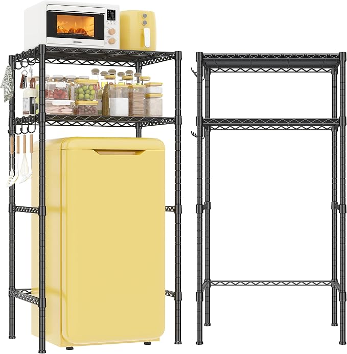 REIBII 2 Tier Mini Fridge Shelf by REIBII