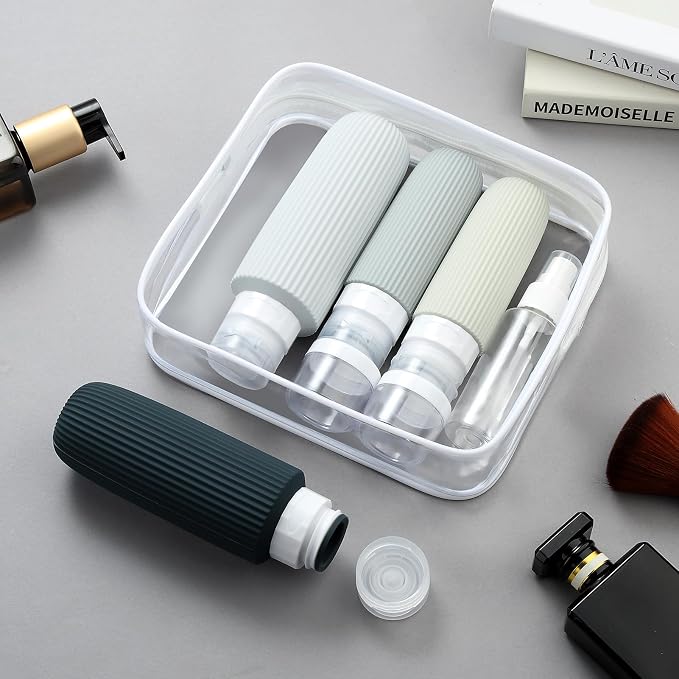 16 Pack Travel Bottles for Toiletries, Large 6oz Silicone Travel Containers - Image 8