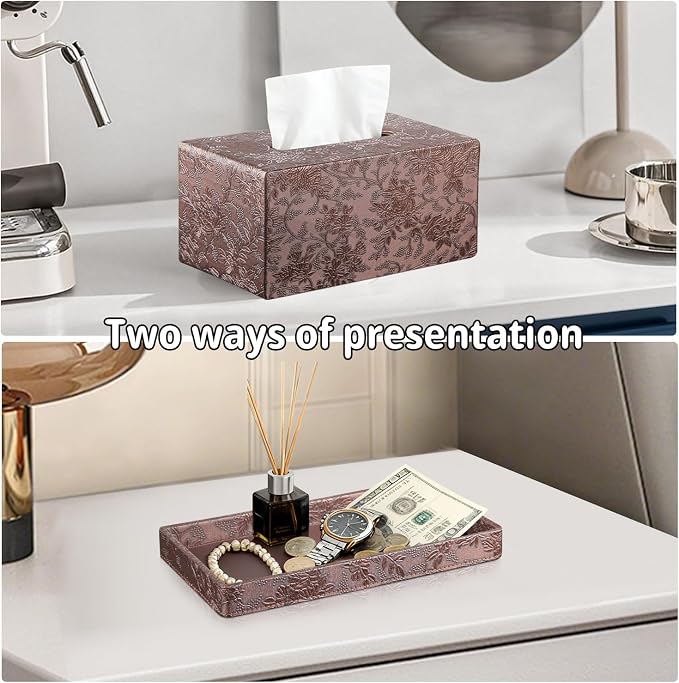 YAPISHI Large Tissue Box Cover Rectangle - Image 2