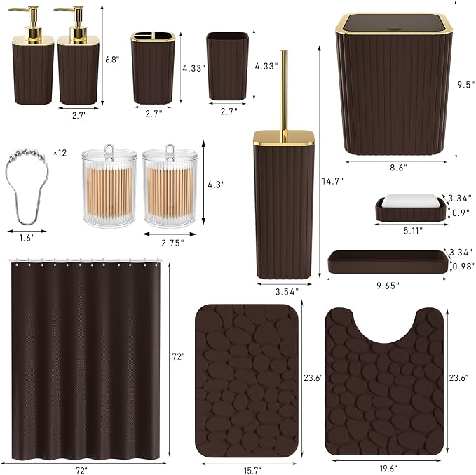 Bathroom Accessories Set - Image 3