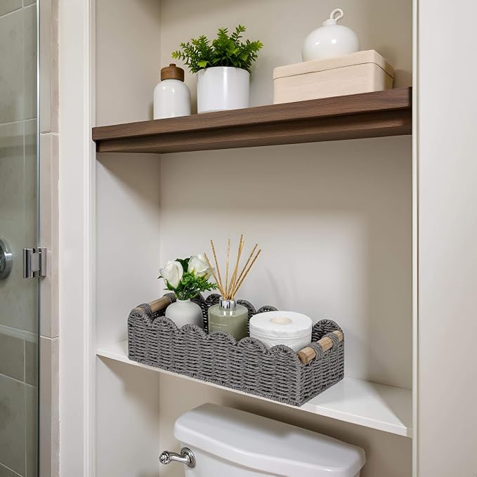 CubesLand Scalloped Edge Decor Baskets - Image 3