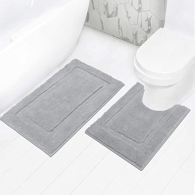 SHACOS Bathroom Rugs Set of 2 Pieces by SHACOS