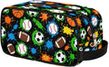 Colorful Splashes Sports Balls Pattern Kids Toiletry Bag by Unknown