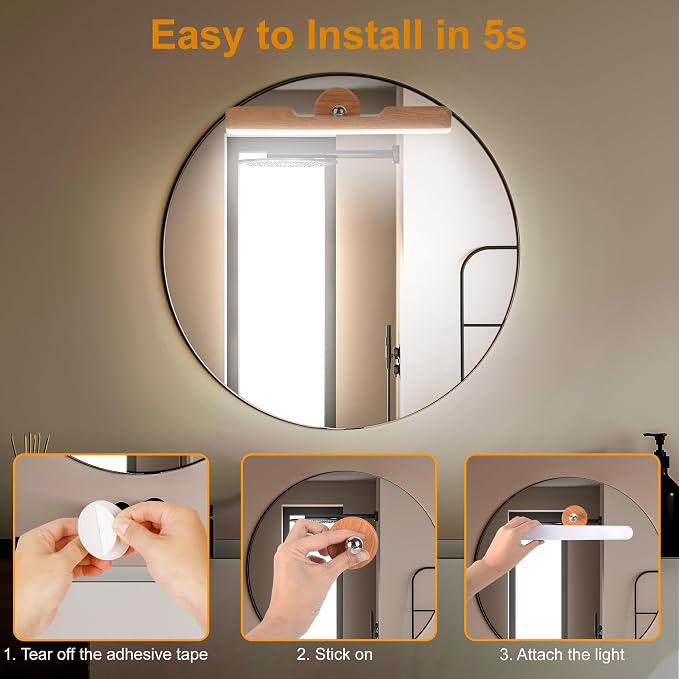 2 Pack Vanity Lights for Mirror - Image 4