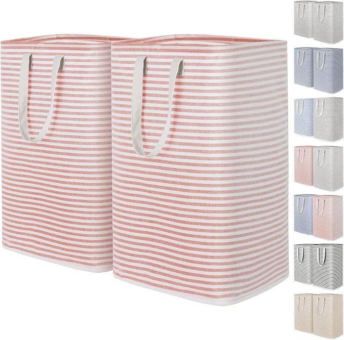 Lifewit 2 Pack Laundry Basket 80L Each, Collapsible Clothes Hamper by Lifewit