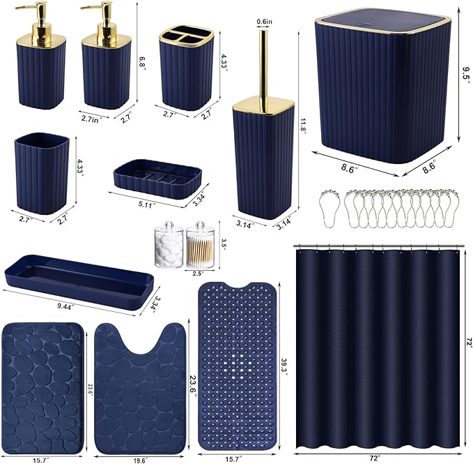 26PC Bathroom Accessories Set - Image 2