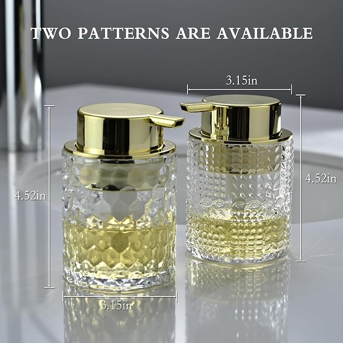 Foaming Glass Soap Dispenser, Hand Foam Soap Dispenser - Image 6