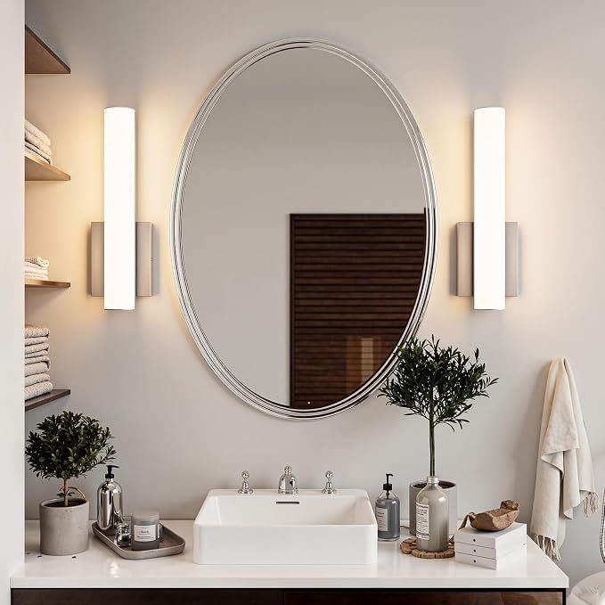 15.7 Inches Modern Bathroom Led Wall Sconces, 18W 3000K Hardwired Wall Light - Image 6
