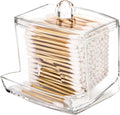 Tbestmax 10oz Qtip Holder Dispenser Big Clear Bathroom Organizer Accessories by Tbestmax