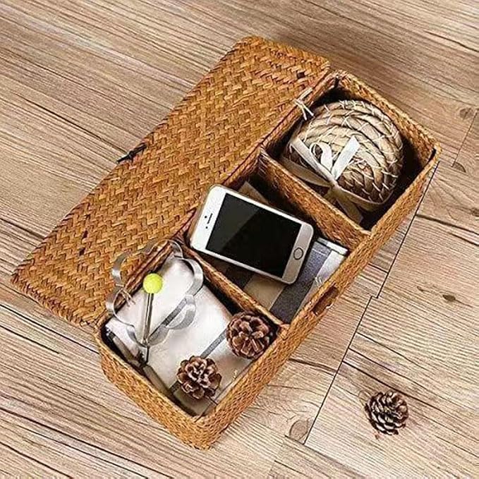Seagrass Storage Basket for Bathroom - Image 6