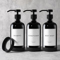 GMISUN Plastic Shampoo and Conditioner Dispenser by GMISUN