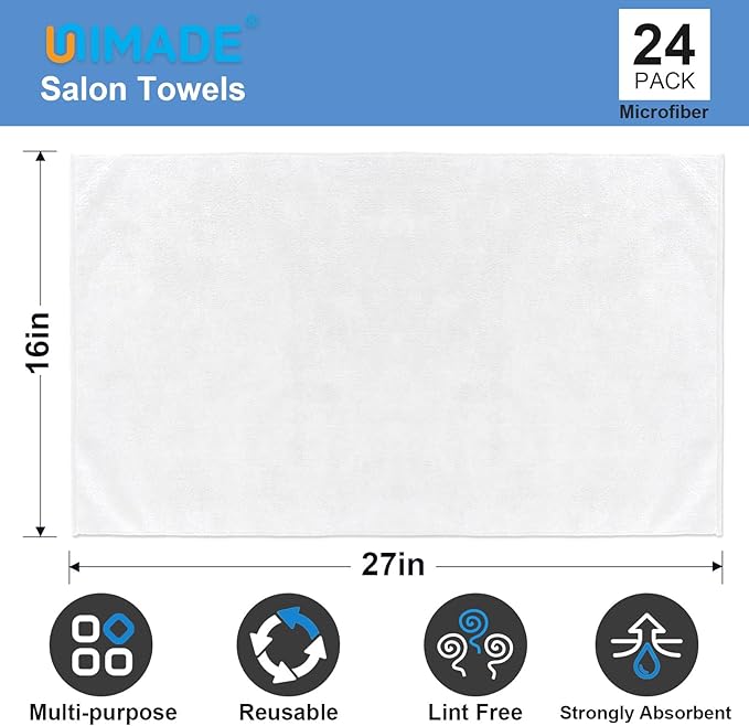 24 Pack Hand Towels Set - Image 2