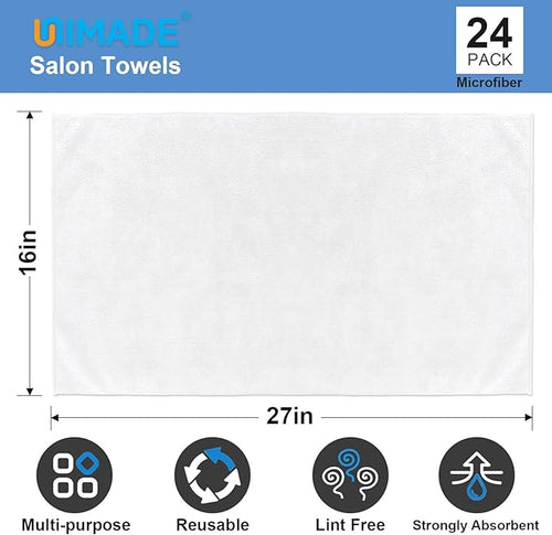 24 Pack Hand Towels Set - Image 2