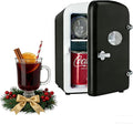 HealSmart 4L Mini Fridge with Observation Window, 6 Can Capacity, Freon-Free by HealSmart