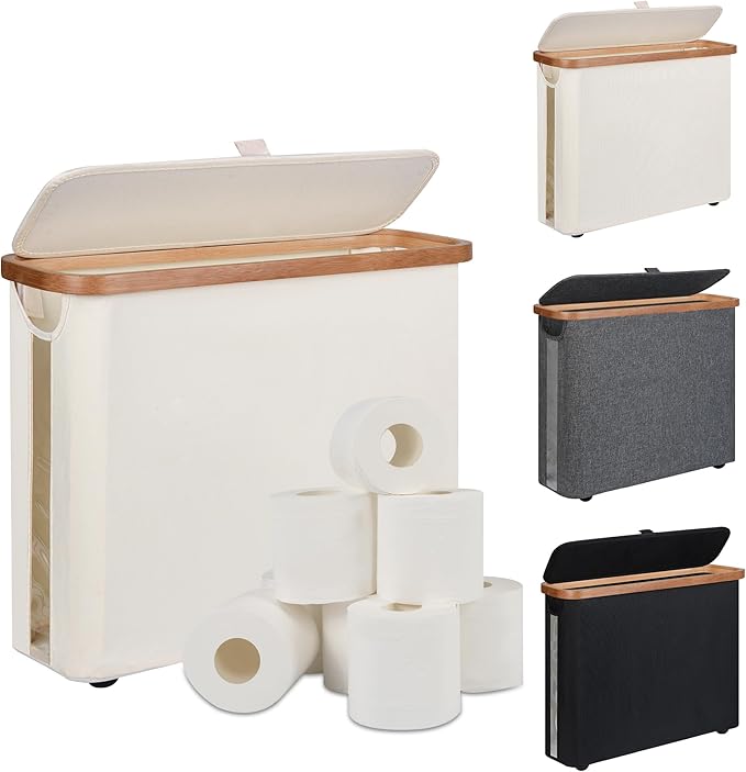 Toilet Paper Storage Basket by ForwardwithCFGUK