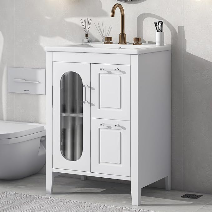 Harper & Bright Designs 24" Bathroom Vanity by HarperBrightDesigns