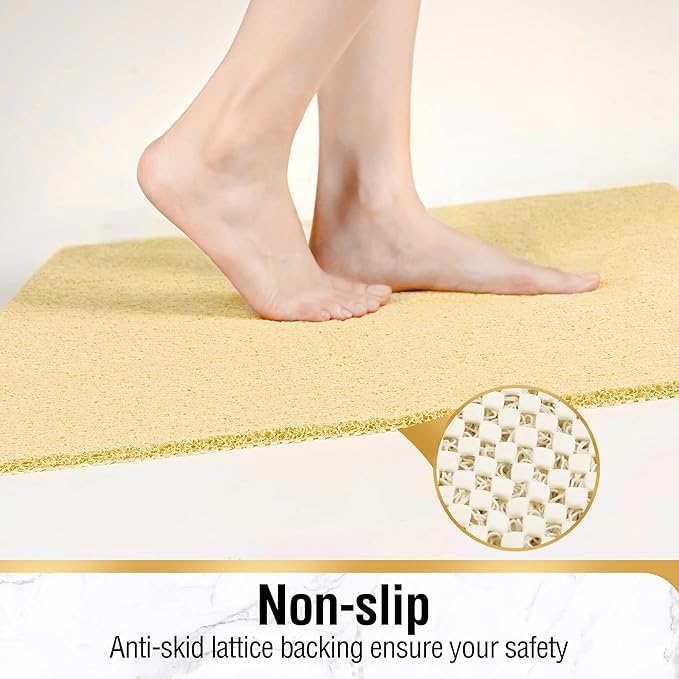 HITSLAM Shower mat Non Slip, 24 x 32 Inch Bathtub Mat Non Slip - Image 2
