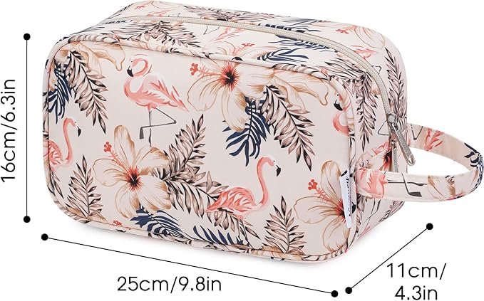 Narwey Travel Toiletry Bag for Women Traveling Dopp Kit Men Travel Bag for - Image 5
