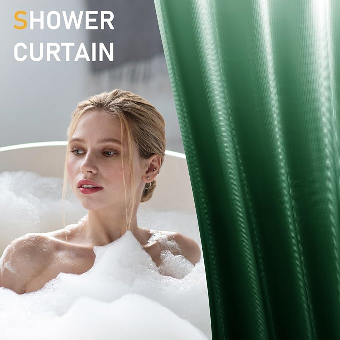 Dark Green Bathroom Accessories Set - Image 6