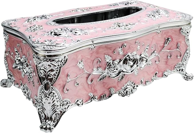Geesatis Tissue Box Cover, Rectangle Tissue Box Holder, Rectangular Napkin by GeesatisToolHardware