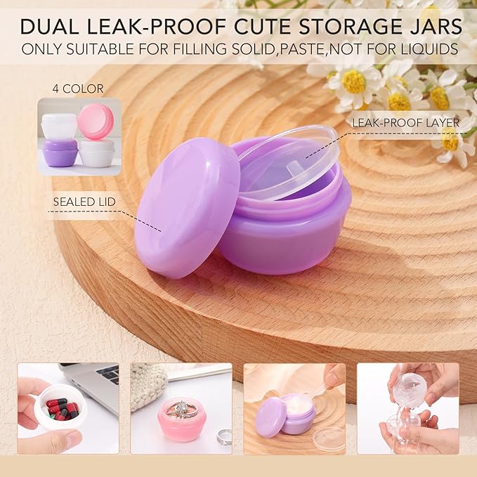 Muslish 21 Pack Travel Bottles for Toiletries, Leak-Proof TSA Compliant - Image 4
